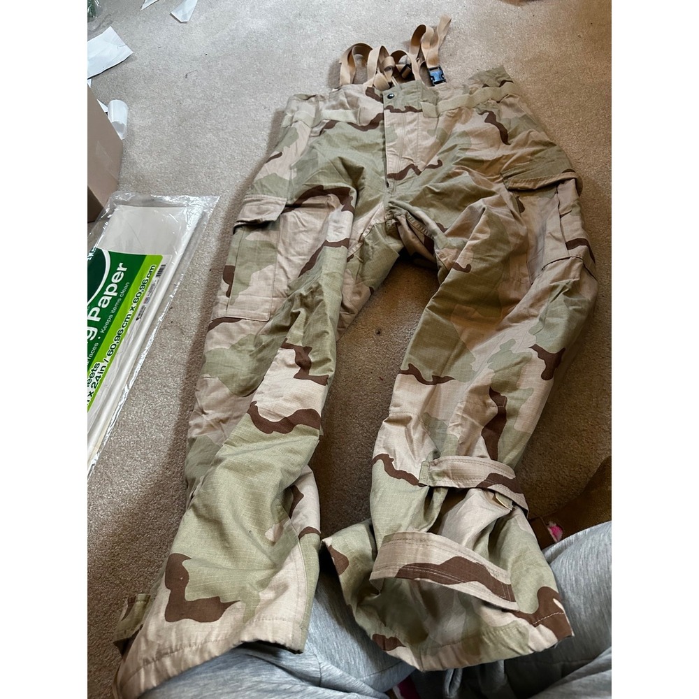 Army overall suspender pants